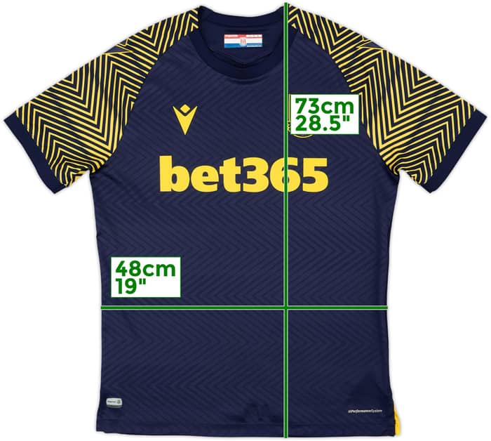 2020-21 Stoke City Away Shirt - 9/10 - (M)
