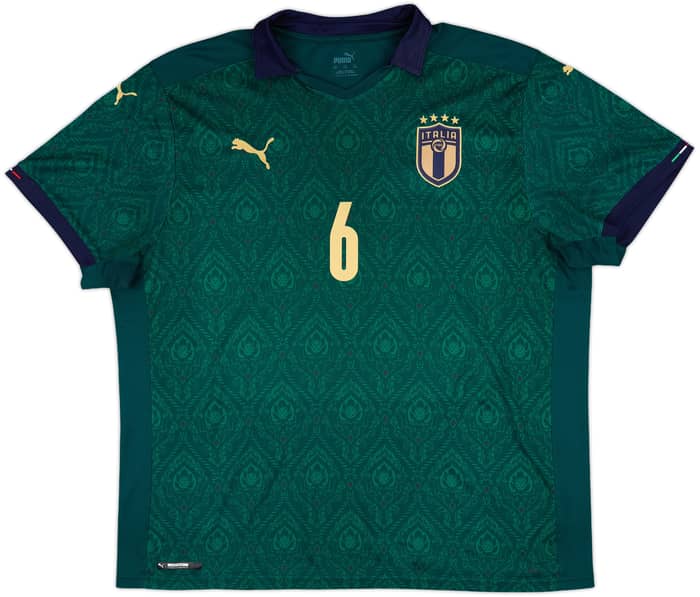2019-20 Italy Third Shirt Verratti #6 - 9/10 - (XXL)