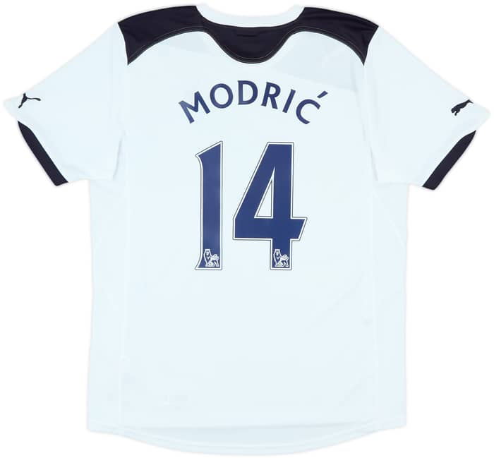 2010-11 Tottenham Home Shirt Modric #14 - 9/10 - (M)