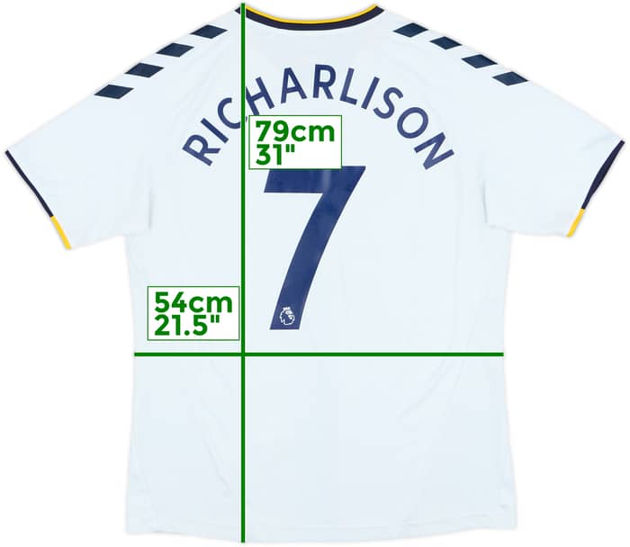 2021-22 Everton Third Shirt Richarlison #7 - 8/10 - (L)