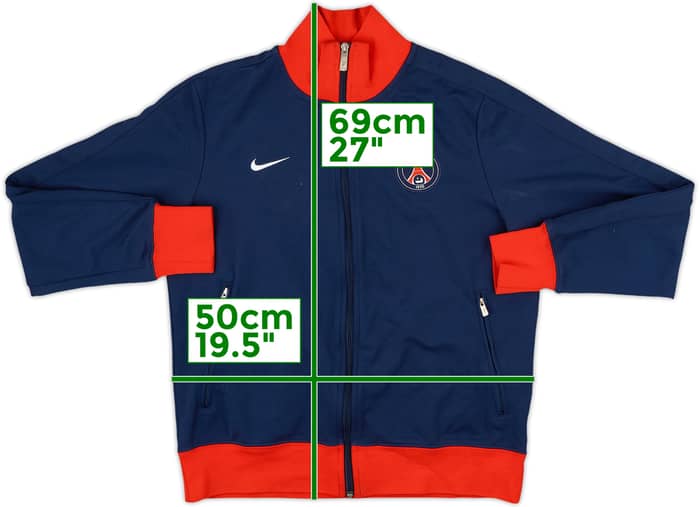 2012-13 Paris Saint-Germain Nike Track Jacket - 8/10 - (M)