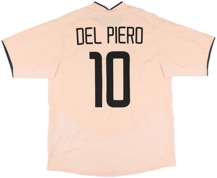 2003-04 Juventus Away Shirt Del Piero #10 - 8/10 - (XL)