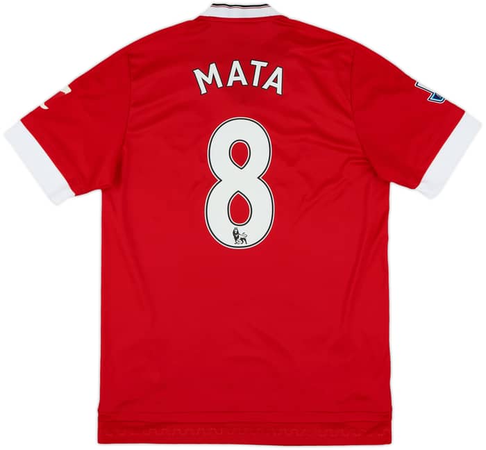 2015-16 Manchester United Home Shirt Mata #8 - 6/10 - (M)