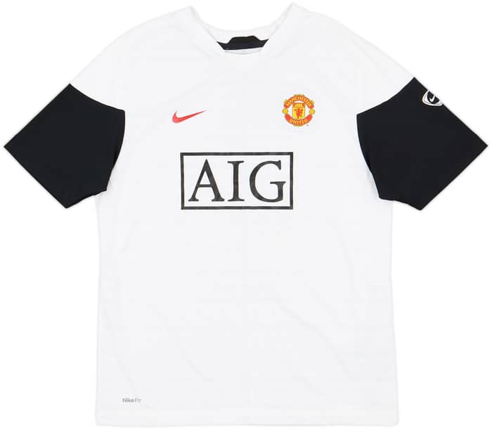 2009-10 Manchester United Nike Training Shirt - 8/10 - (XL.Boys)