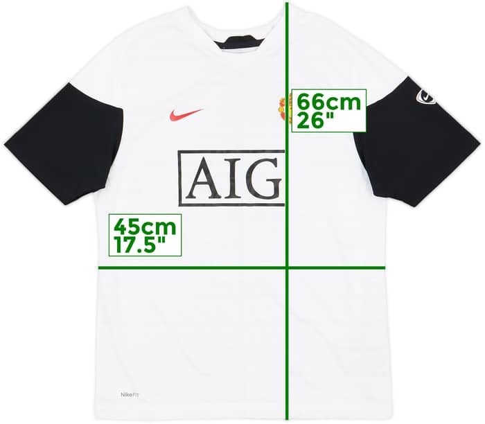 2009-10 Manchester United Nike Training Shirt - 8/10 - (XL.Boys)