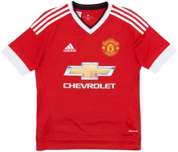 2015-16 Manchester United Home Shirt Rooney #10 - 7/10 - (L.Boys)