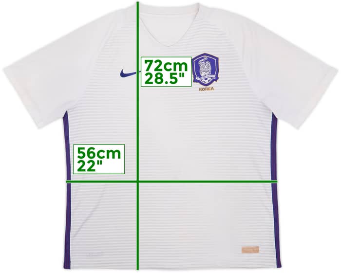 2016-17 South Korea Away Shirt - 4/10 - (XXL)