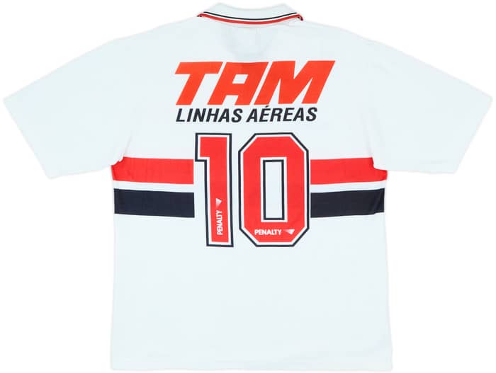 1994 Sao Paulo Home Shirt #10 - 8/10 - (L)