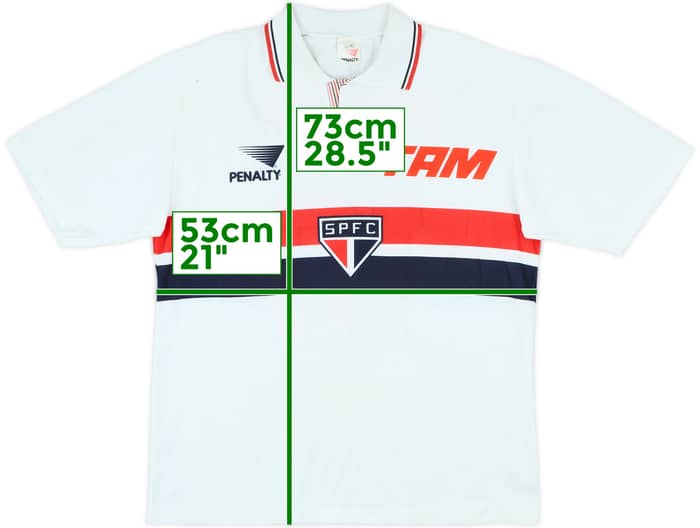 1994 Sao Paulo Home Shirt #10 - 8/10 - (L)