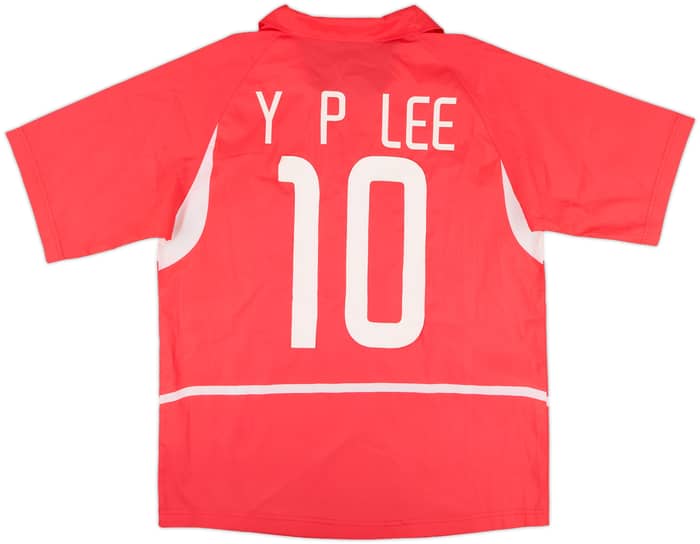 2002-03 South Korea Home Shirt Y P Lee #10 - 5/10 - (M)