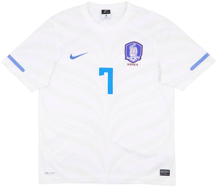2010-11 South Korea Basic Away Shirt Park Ji-Sung #7 - 7/10 - (M)