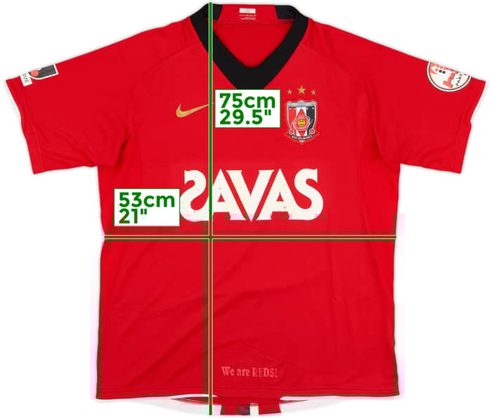 2008 Urawa Red Diamonds Home Shirt - 5/10 - (M)