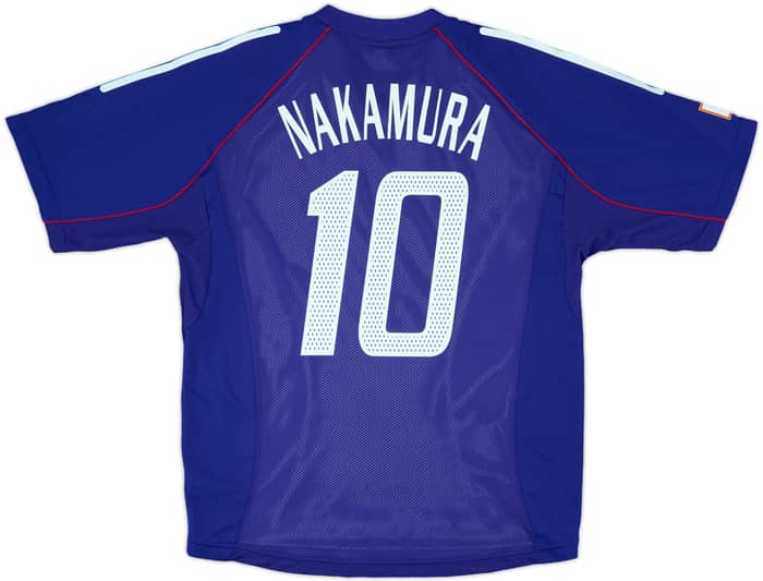 2002-04 Japan Player Issue Home Shirt Nakamura #10 - 6/10 - (L)