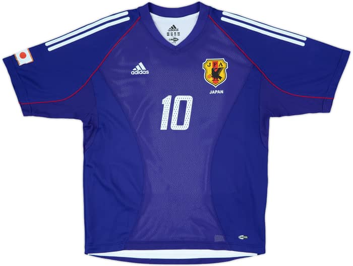 2002-04 Japan Player Issue Home Shirt Nakamura #10 - 6/10 - (L)