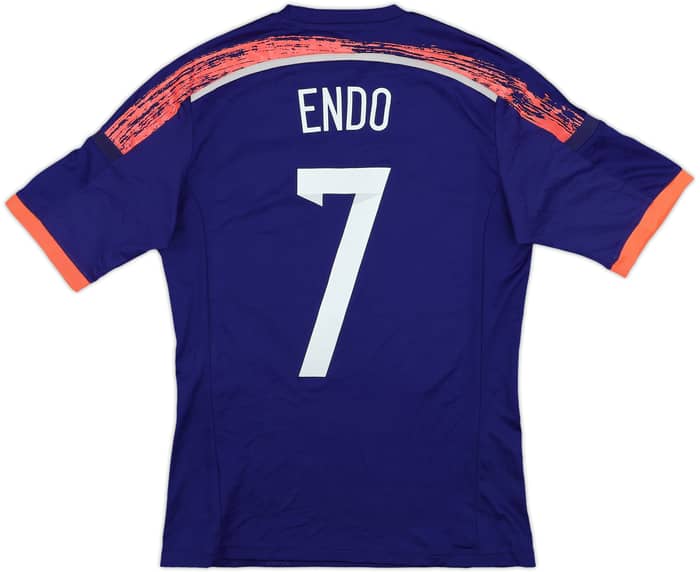 2010-12 Japan Home Shirt Endo #7 - 9/10 - (XS)