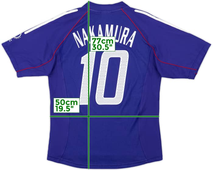 2002-04 Japan Home Shirt Nakaumura #10 - 10/10 - (M)