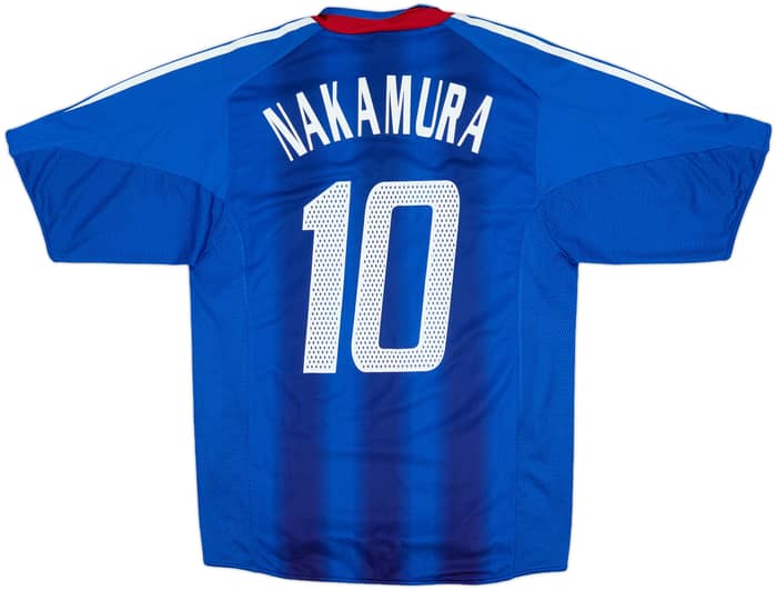 2004-06 Japan Player Issue Home Shirt Nakamura #10 - 6/10 - (M)