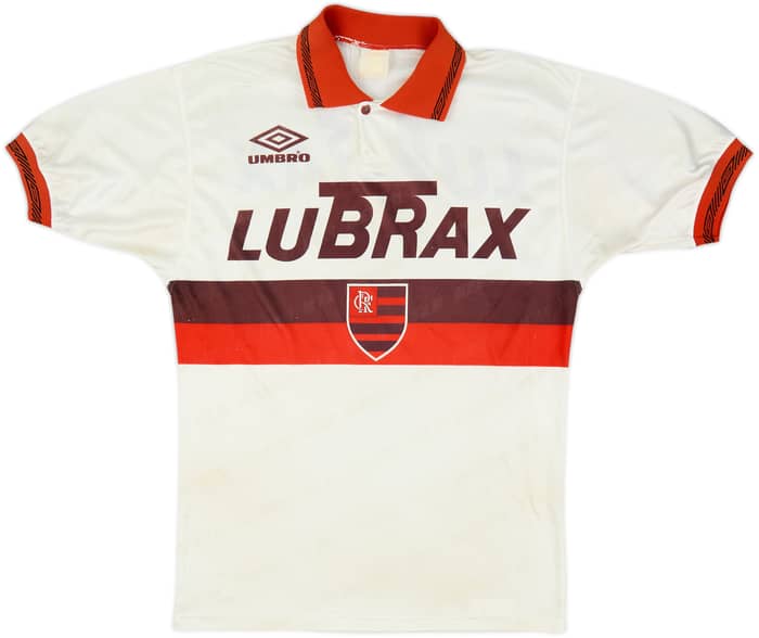 1993-94 Flamengo Away Shirt #7 - 8/10 - (L)