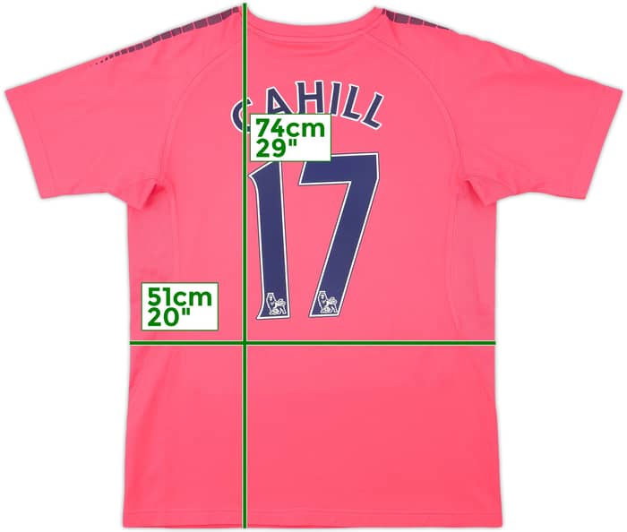 2010-11 Everton Away Shirt Cahill #17 - 10/10 - (M)