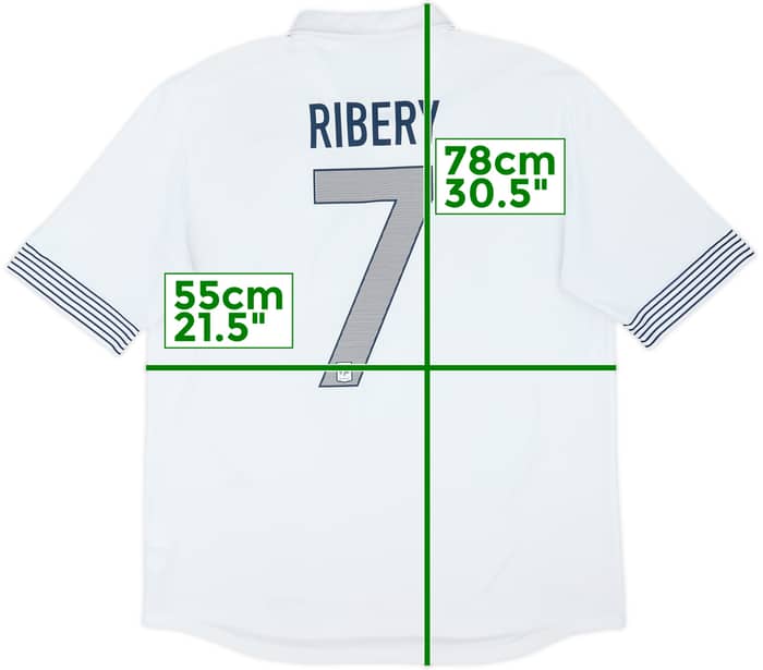 2012-13 France Away Shirt Ribery #7 - 6/10 - (L)
