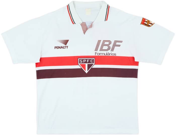 1992 Sao Paulo Signed Home Shirt #11 - 7/10 - (L)