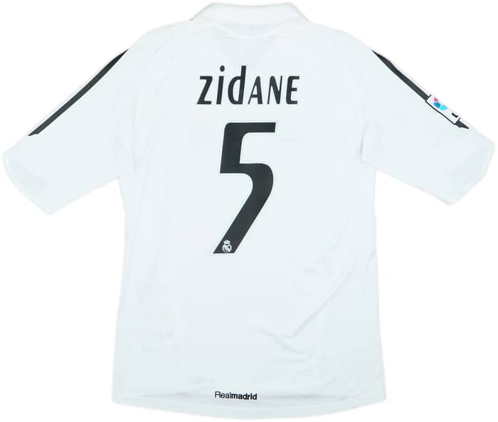 2005-06 Real Madrid Home Shirt Zidane #5 - 5/10 - (S)