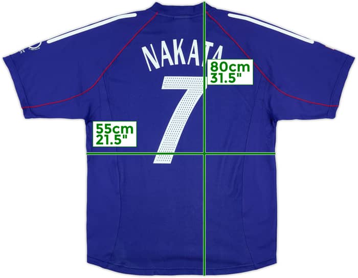 2002-04 Japan Home Shirt Nakata #7 - 6/10 - (L)