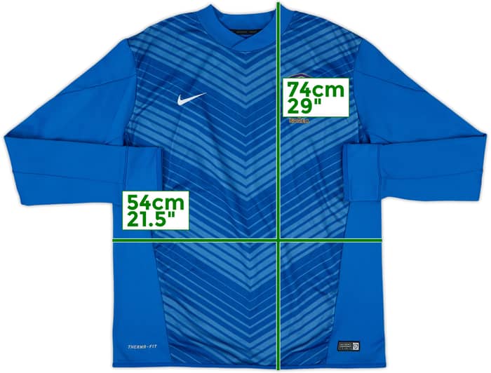 2014-15 South Korea Nike Sweat Top - 7/10 - (XXL)