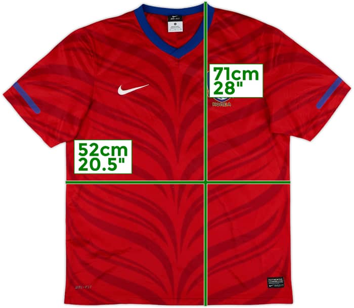 2010-12 South Korea Basic Home Shirt - 7/10 - (M)