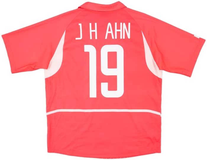 2002-03 South Korea Home Shirt J.H.Ahn #19 - 4/10 - (M)
