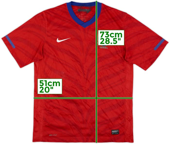 2010-12 South Korea Home Shirt - 5/10 - (L)