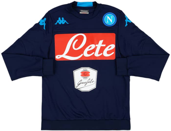 2017-18 Napoli Kappa Training Top - 8/10 - (XS)