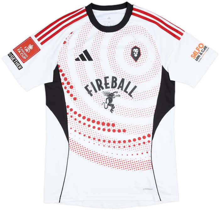 2025-26 Salford City Match Issue FA Cup Third Shirt Dorrington #24