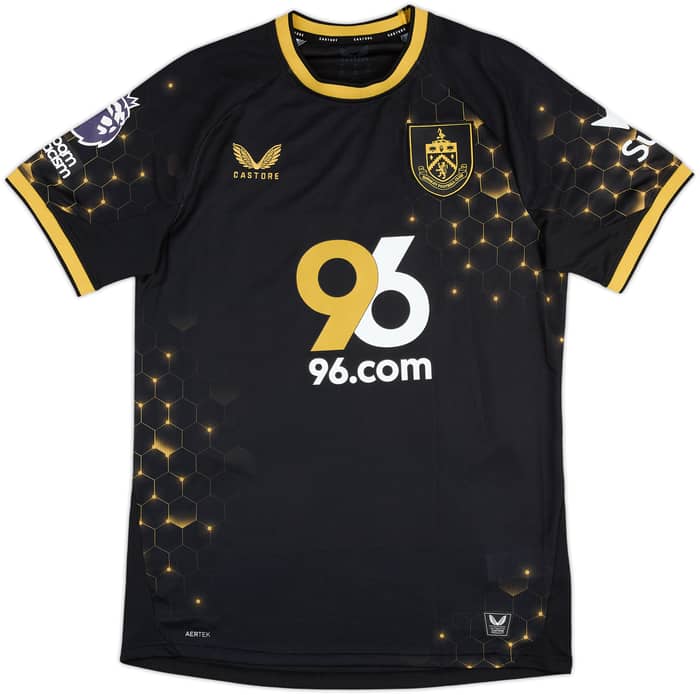2025-26 Burnley Match Issue Third Shirt Lucas Pires #23