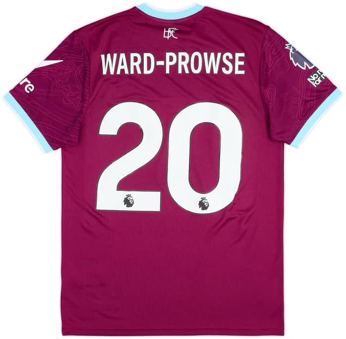 2025-26 Burnley Match Issue Home Shirt Ward-Prowse #20