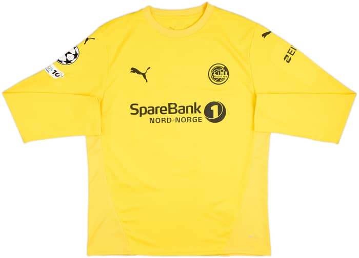 2025-26 Bodo/Glimt Match Issue Champions League Home Shirt Maatta #25