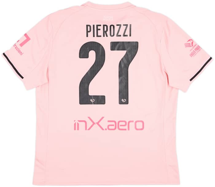 2025-26 Palermo Match Issue Home Shirt Pierozzi #27