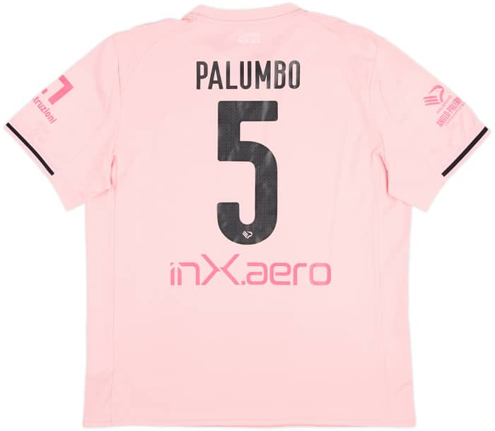 2025-26 Palermo Match Issue Home Shirt Palumbo #5