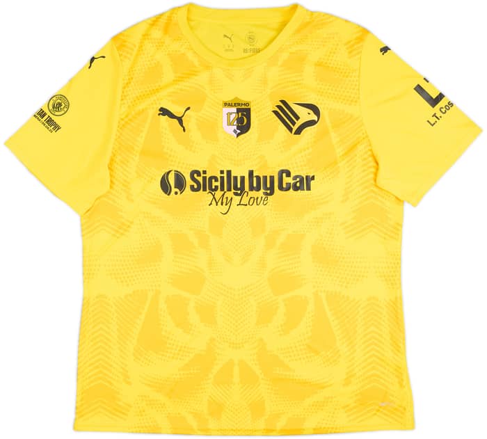 2025-26 Palermo Match Issue GK Shirt Gomis #1