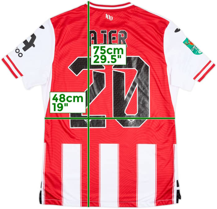 2025-26 Brentford Match Issue Carabao Cup Home Shirt Ajer #20