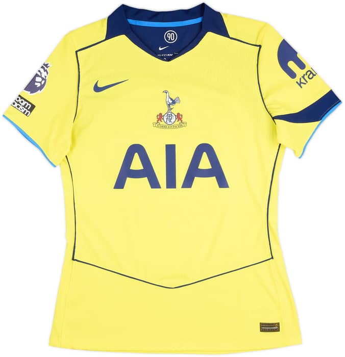 2025-26 Tottenham Match Issue Third Shirt Solanke #19
