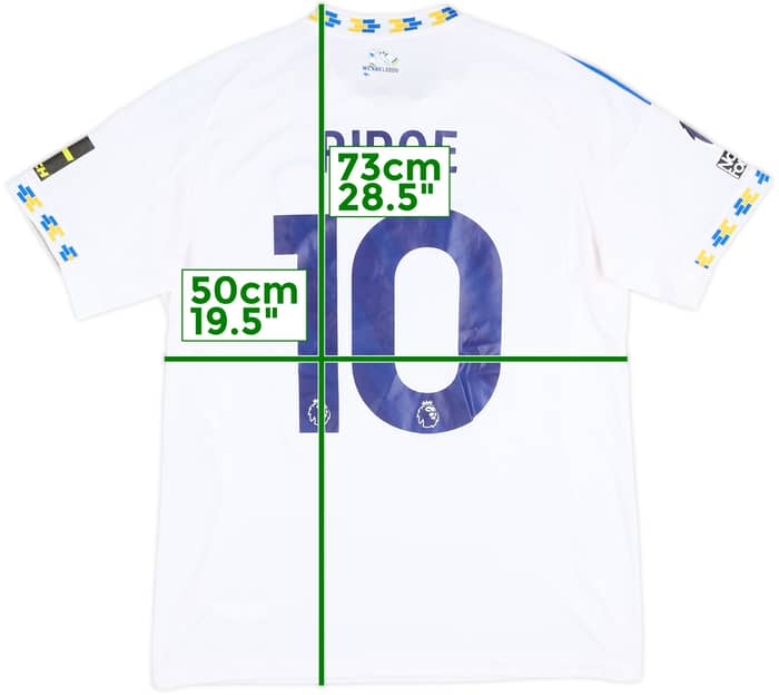 2025-26 Leeds Match Issue Home Shirt Piroe #10