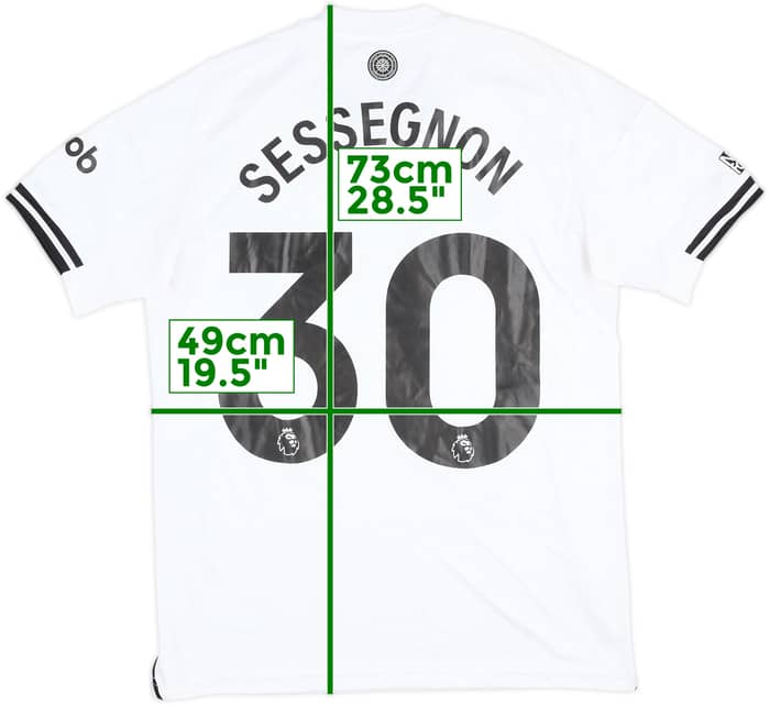 2025-26 Fulham Match Issue Home Shirt Sessegnon #30