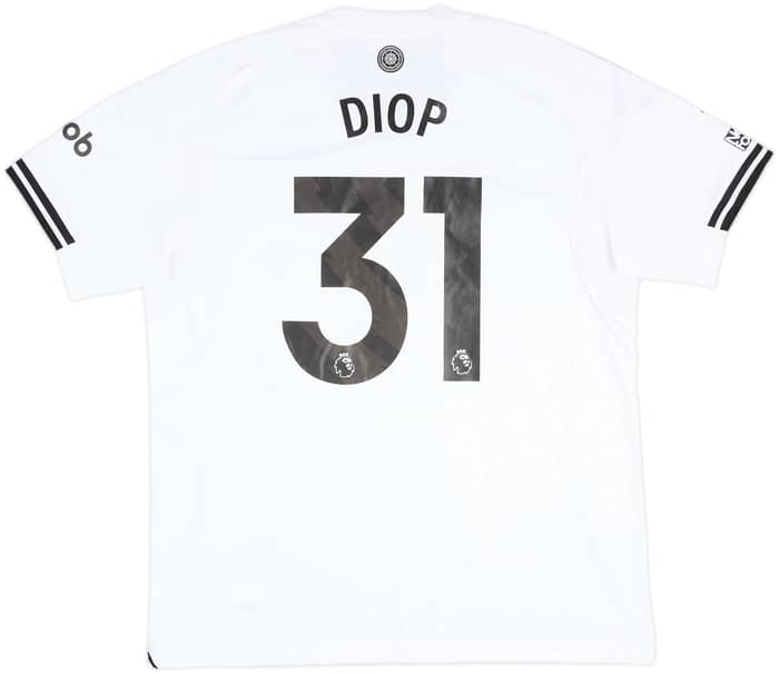 2025-26 Fulham Match Issue Home Shirt Diop #31