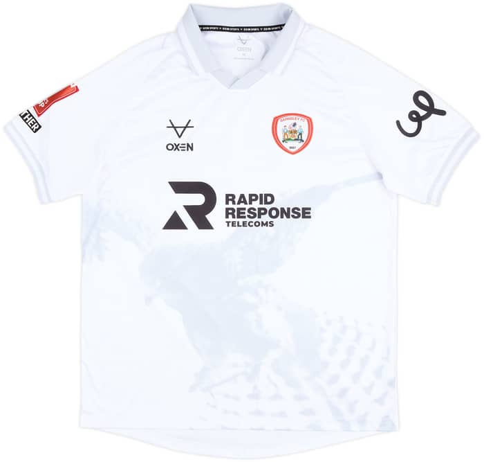 2025-26 Barnsley Match Issue FA Cup Away Shirt Kelly #22