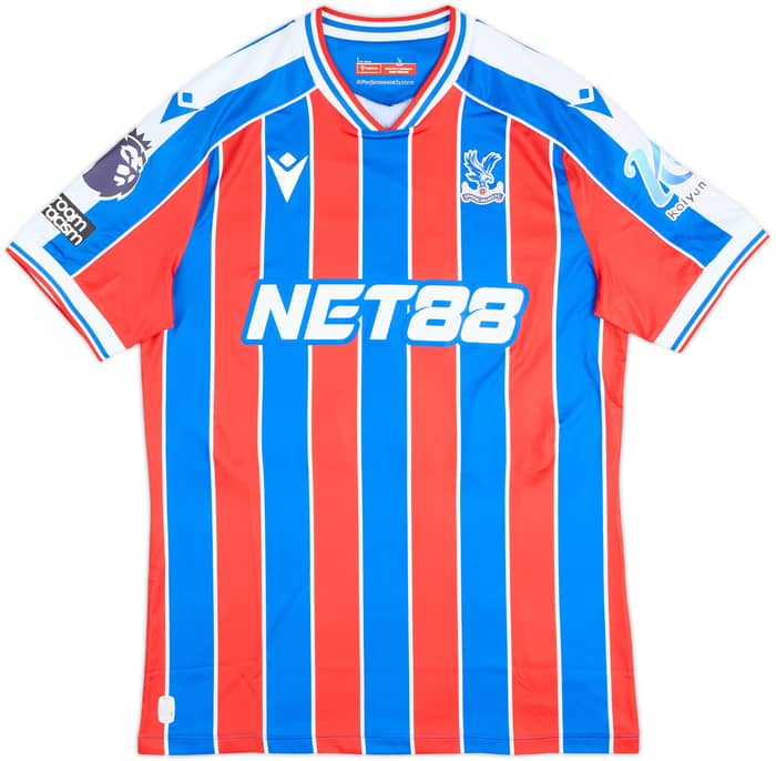 2025-26 Crystal Palace Match Issue Home Shirt Canvot #23