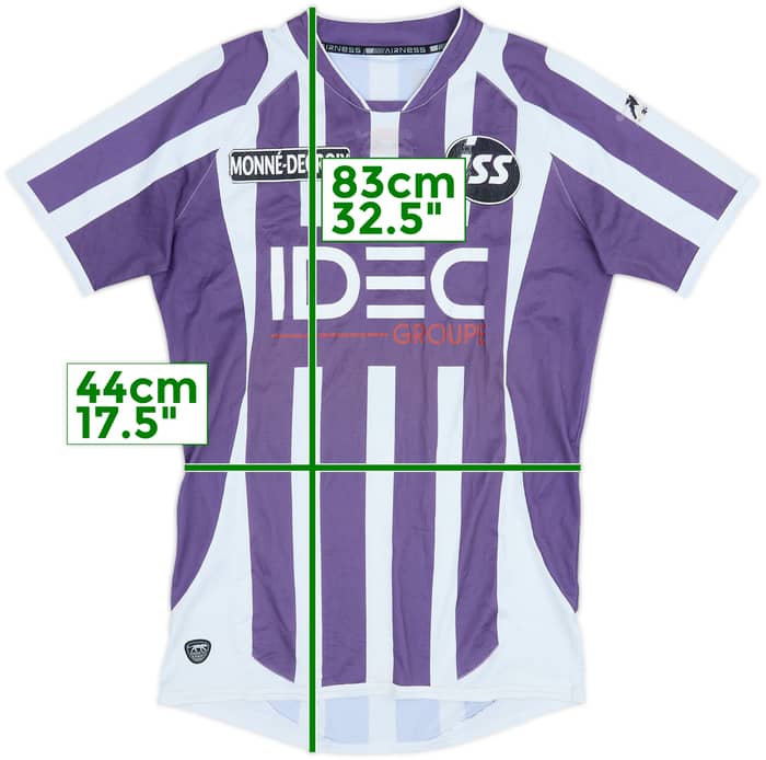 2008-09 Toulouse Home Shirt - 5/10 - (L)