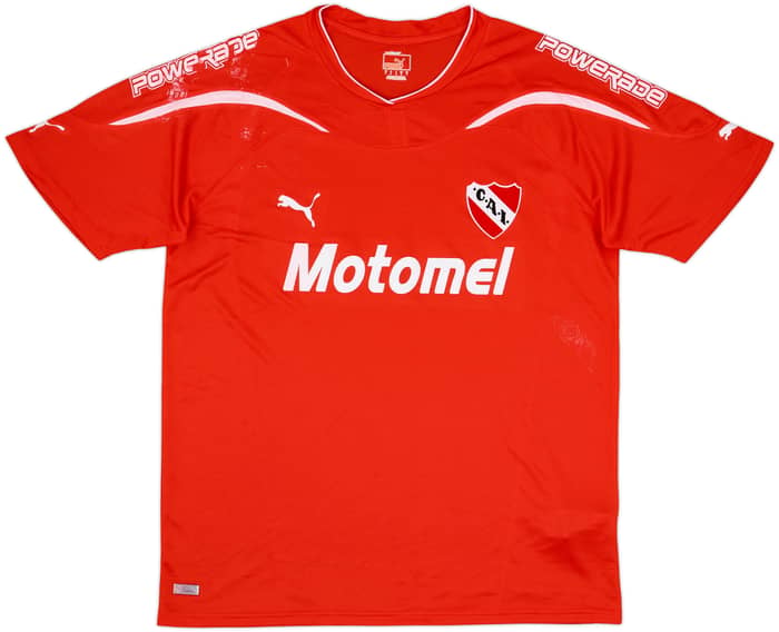 Camiseta de local del Independiente 2010-12 - 4/10 - (L)