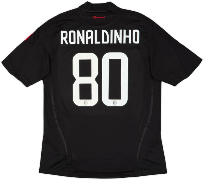 2008-09 AC Milan Third Shirt Ronaldinho #80 - 6/10 - (L)