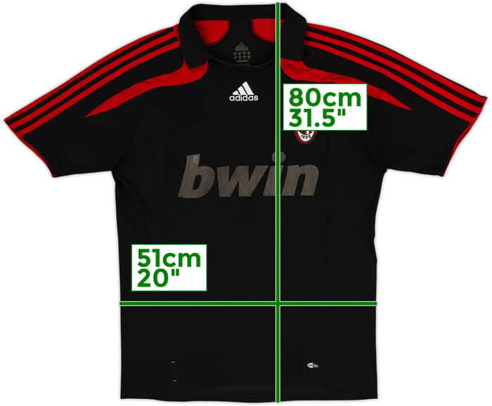 2007-08 AC Milan Third Shirt - 4/10 - (M)